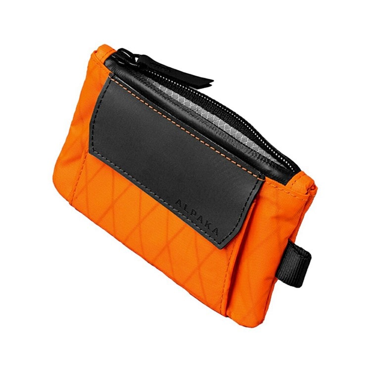 [ALPAKA]ZIP POUCH COIN オレンジ