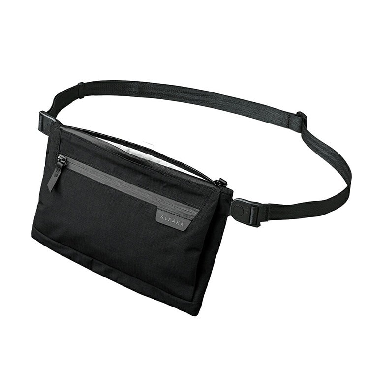 [ALPAKA]ZIP POUCH MAX V2 ブラック