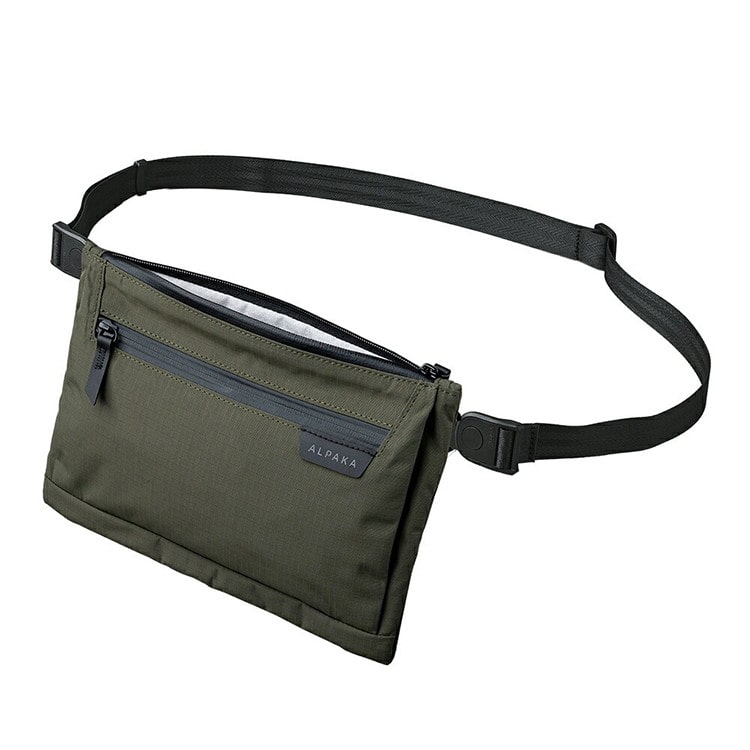 [ALPAKA]ZIP POUCH MAX V2 グリーン