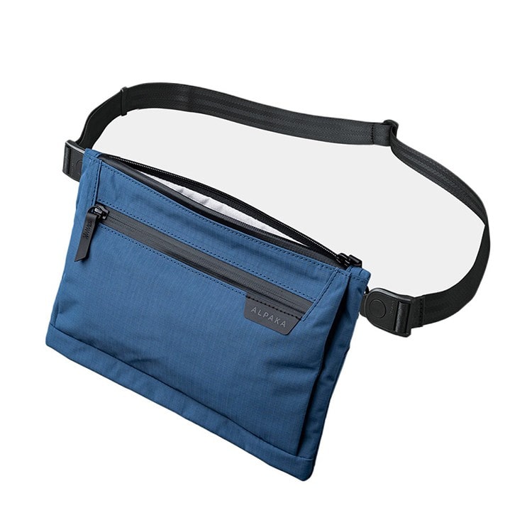 [ALPAKA]ZIP POUCH MAX V2 ブルー