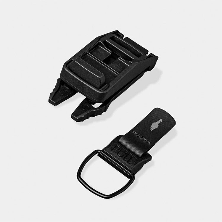 [ALPAKA]HUB TACTIACL CLIP ブラック