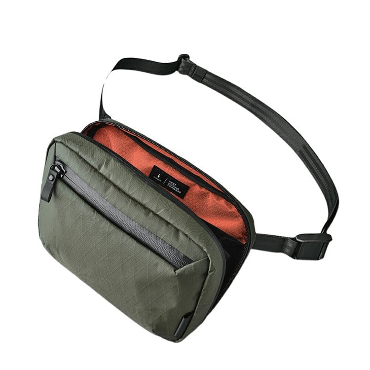 [ALPAKA]ELEMENTS TECHCASE V2 X-PAC ダークグリーン