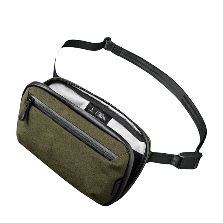 [ALPAKA]ELEMENTS TECH CASE MINI AXOFLUX アーミーグリーン