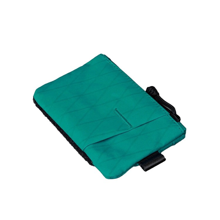 [ALPAKA]ZIP POUCH PRO-HOOK&LOOP スパニッシュスティール(X-PAC)