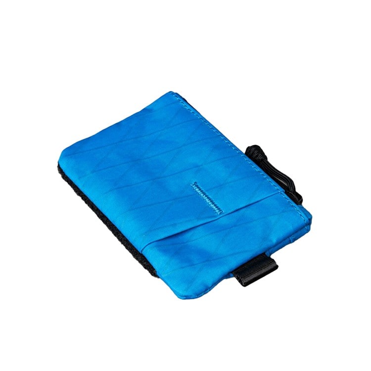 [ALPAKA]ZIP POUCH PRO-HOOK&LOOP バハマブルー(X-PAC}