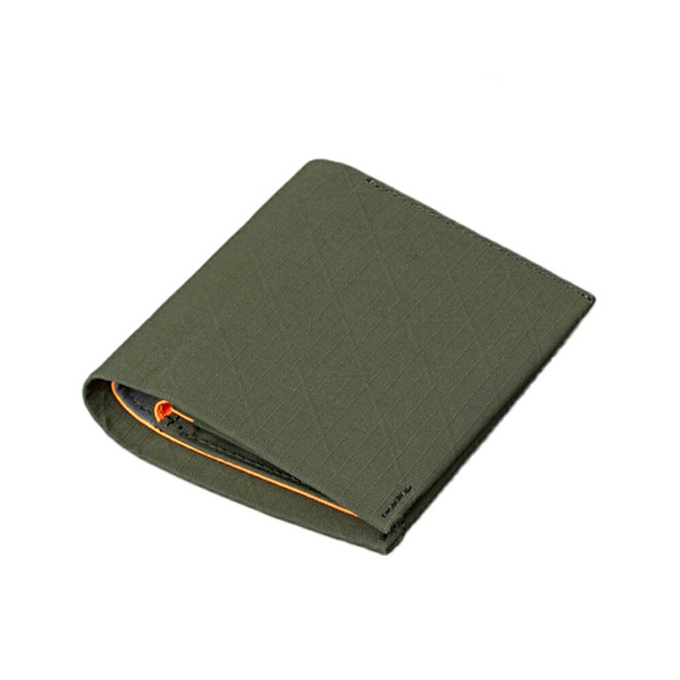 [ALPAKA]ARK BIFOLD COIN WALLET グリーン(AXOGRID）