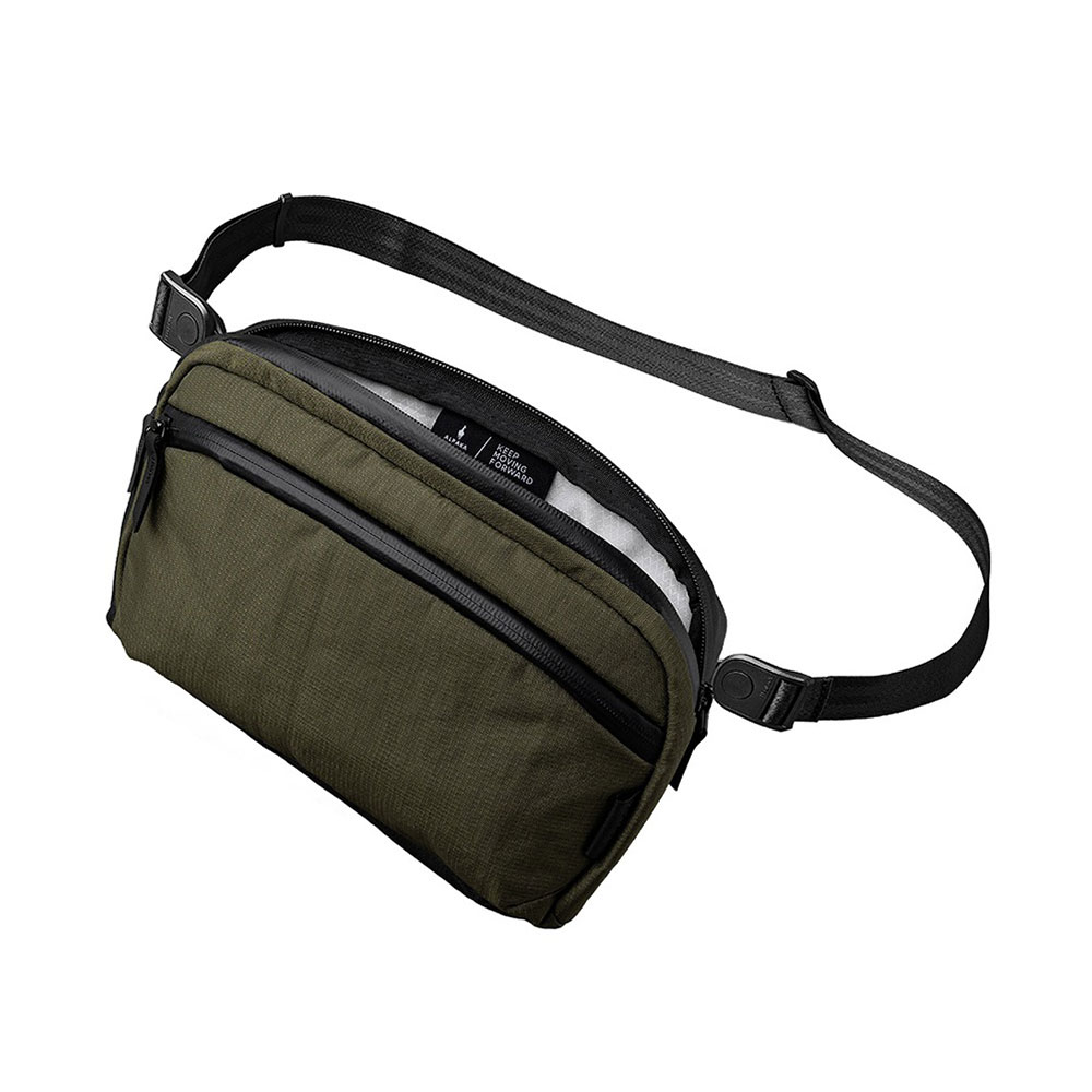 [ALPAKA]FLIGHT SLING MINI 1L AXOFLUX グリーン N