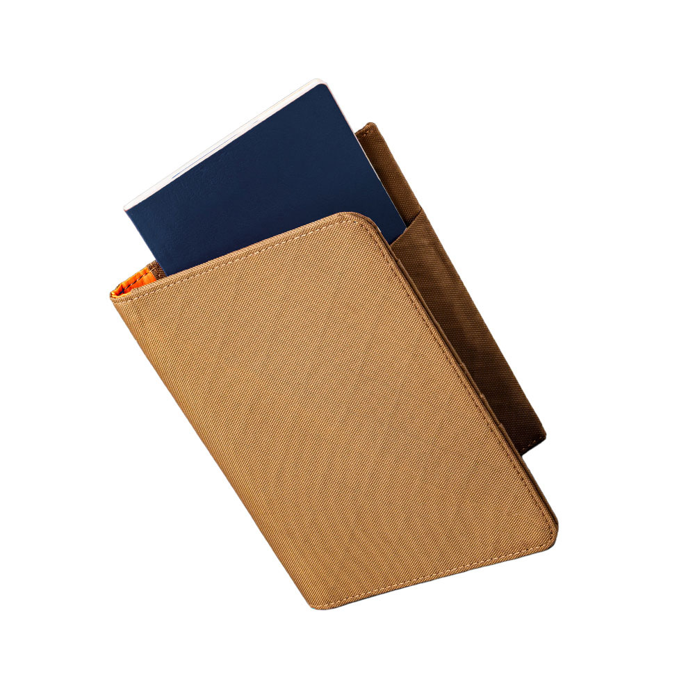 [ALPAKA]ARK BIFOLD PASSPORT WALLET　ブラウン