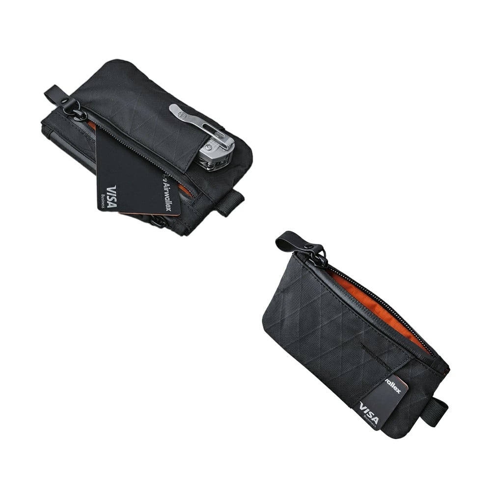 [ALPAKA]ZIP CARDHOLDER X-PAC ブラック