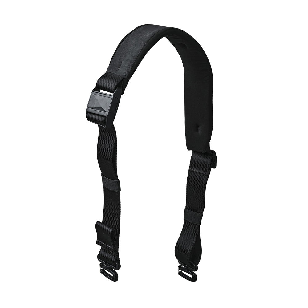 [ALPAKA]CROSSBODY SHOULDER STRAP ブラック