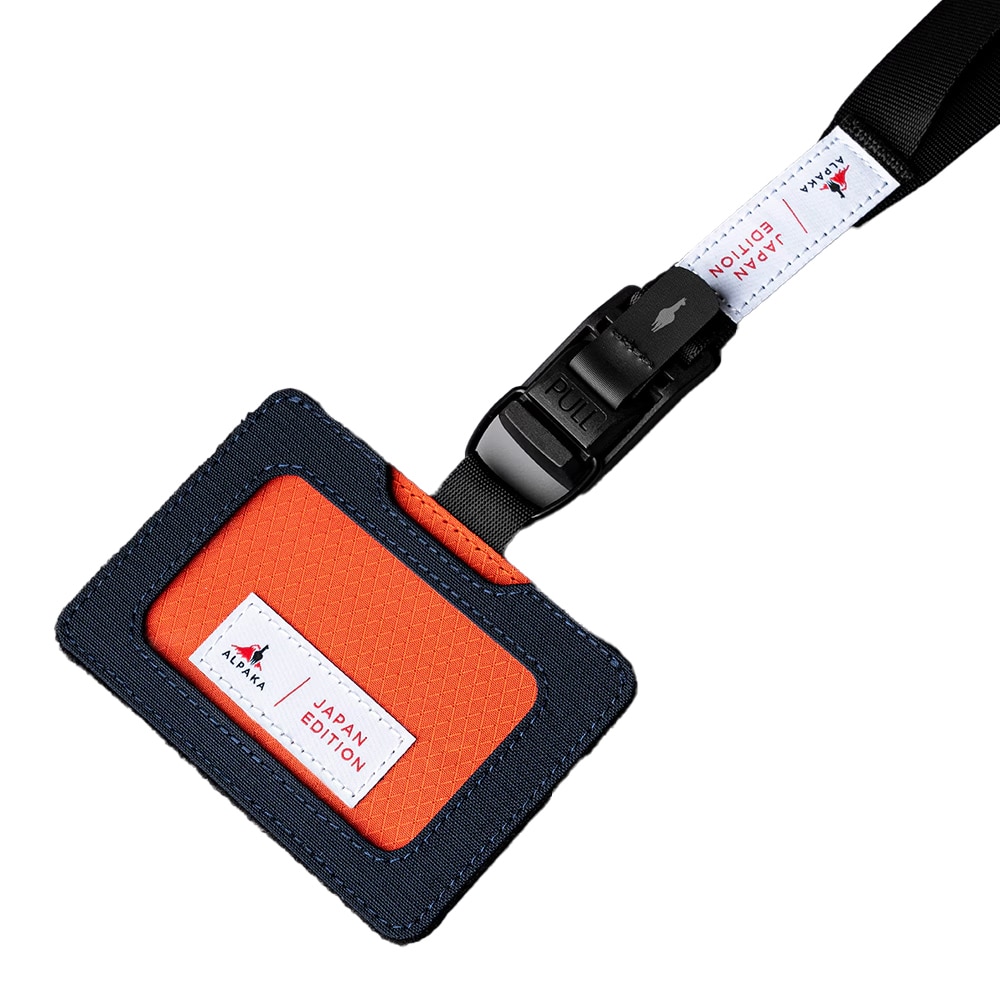[ALPAKA]BUSINESS ID CARD LANYARD JAPAN EDITION 2nd　ブルー