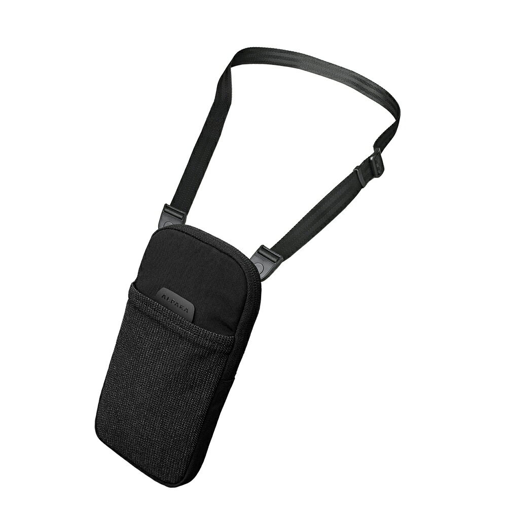 [ALPAKA]MODULAR SHOULDER POCKET SLIM　ブラック