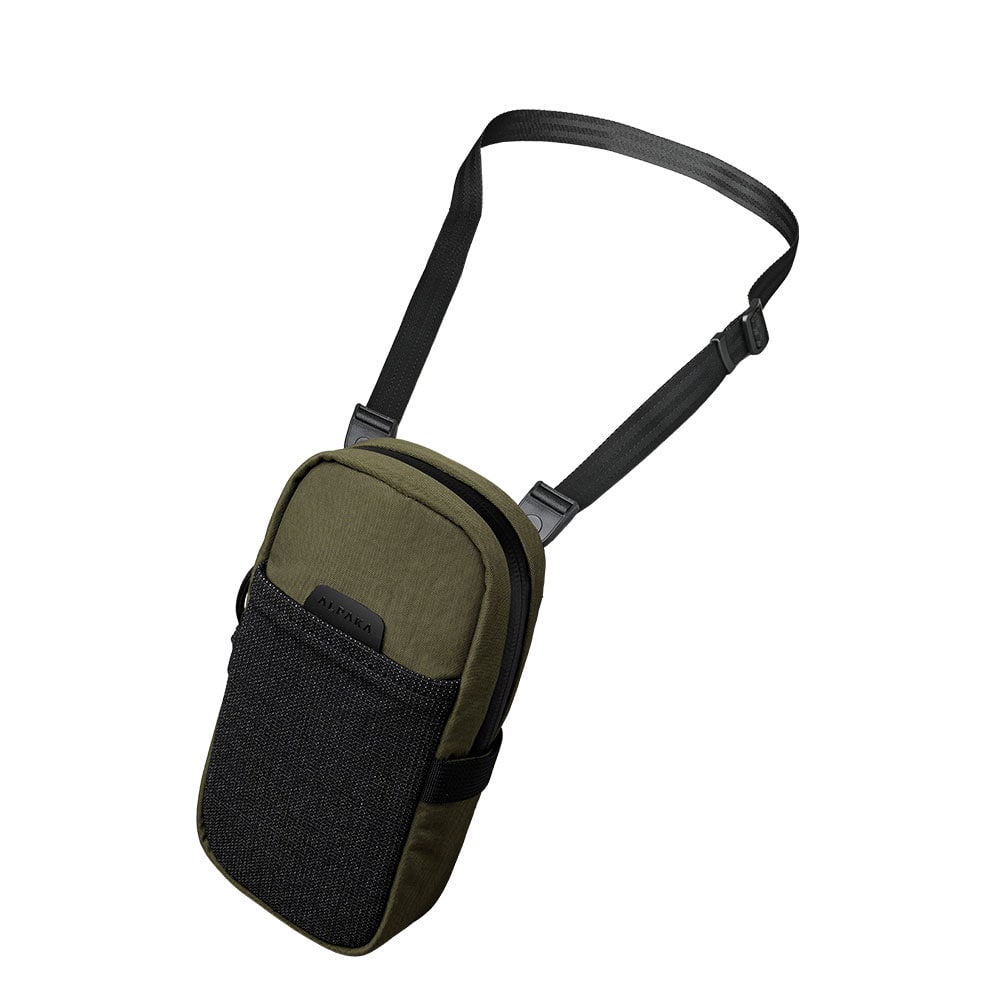 [ALPAKA]MODULAR SHOULDER POCKET MAX　グリーン