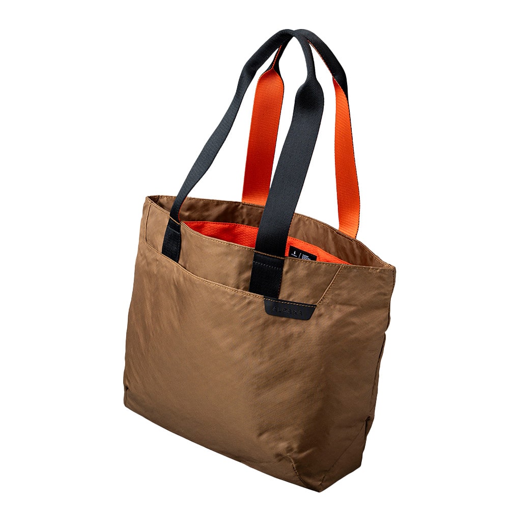 [ALPAKA]ELEMENTS TOTE M ECOPAK　コヨーテブラウン
