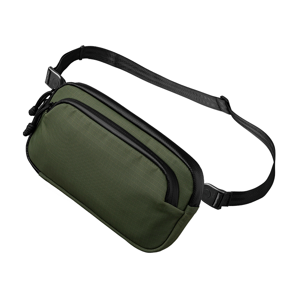 [ALPAKA] BRAVO PASSPORT POUCH グリーン N