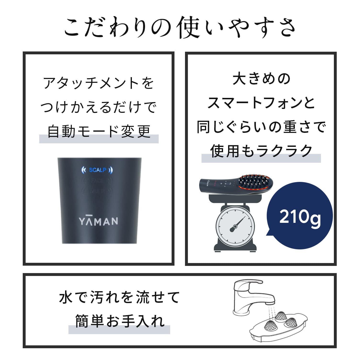 ハイパーフェイスリフトブラシ