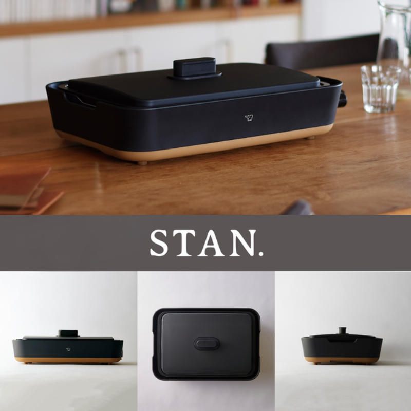 象印マホービン STAN. ホットプレート 深型4cmプレート ブラック EAFA10-BA