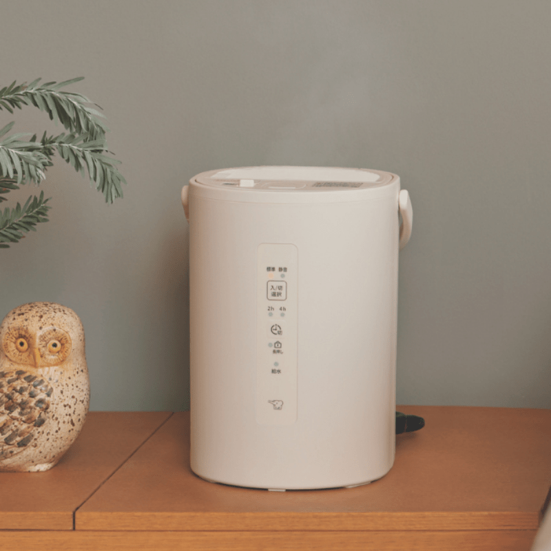 象印マホービン スチーム式加湿器 1.8L オフホワイト EE-MB20-WA