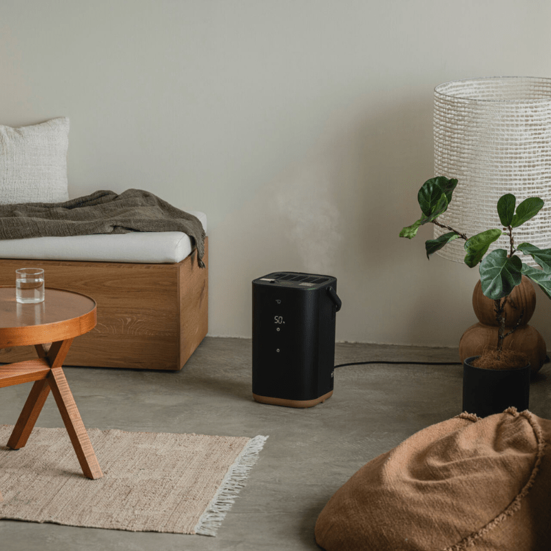 象印マホービン STAN. スチーム式加湿器 4.0L ブラック EE-FA50-BA 加湿能力480mL/h ブラック