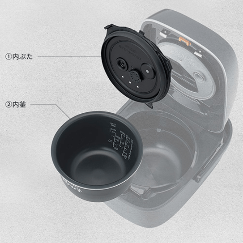 象印マホービン 圧力IH炊飯器 5.5合 ブラック NW-JY10 5.5合