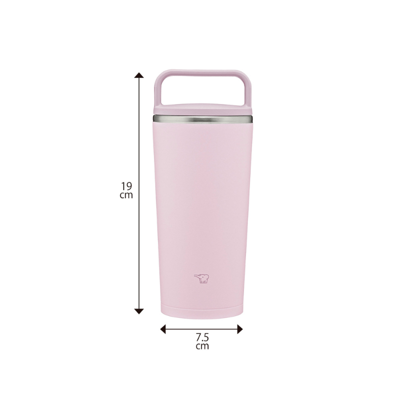 象印マホービン ステンレス キャリータンブラー 0.3L パウダリーピンク SXJS30-PM パウダリーピンク 0.3L
