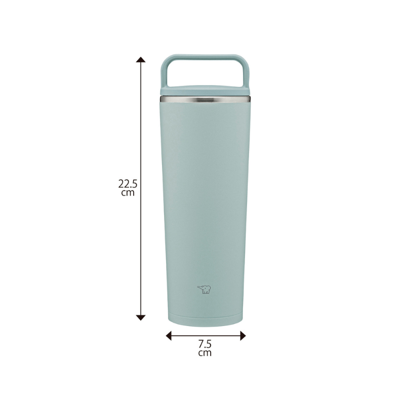象印マホービン ステンレス キャリータンブラー 0.4L アッシュグリーン SXJS40-GM アッシュグリーン 0.4L