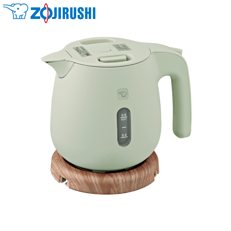 象印マホービン 電気ケトル 0.8L ダスティグリーン CK-SA08-GZ ダスティグリーン 0.8L
