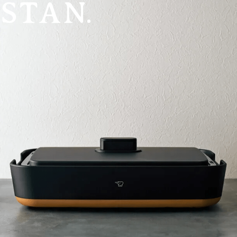 象印マホービン STAN. ホットプレート 深型4cmプレート ブラック EAFA10-BA