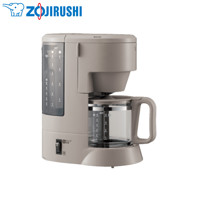 象印マホービン コーヒーメーカー グレイッシュブラウン ECMA60-TZ