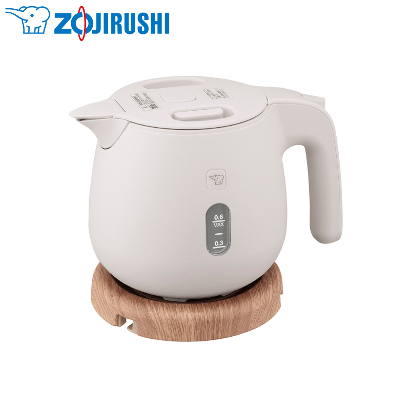 象印マホービン 電気ケトル 0.6L サンドグレー CK-SA06-HZ