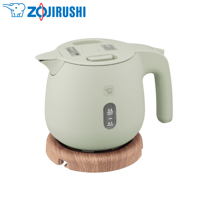 象印マホービン 電気ケトル 0.6L ダスティグリーン CK-SA06-GZ