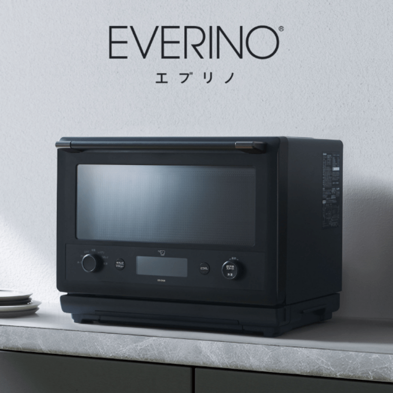 象印マホービン EVERINO オーブンレンジ 26L スレートブラック ES-GX26-BM