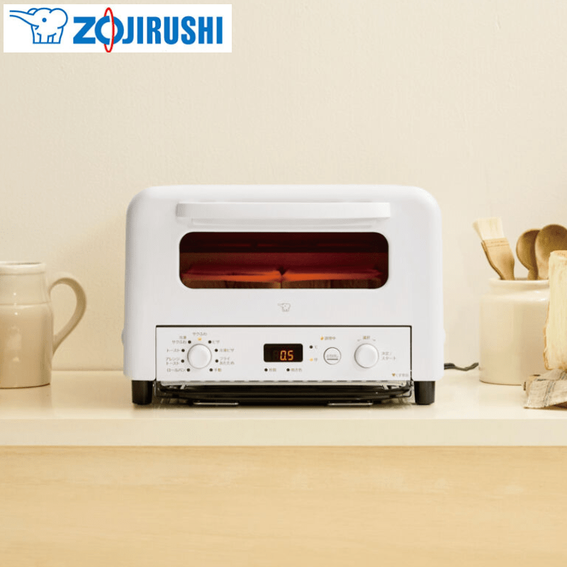 象印マホービン オーブントースター ホワイト EQ-HM30-WA