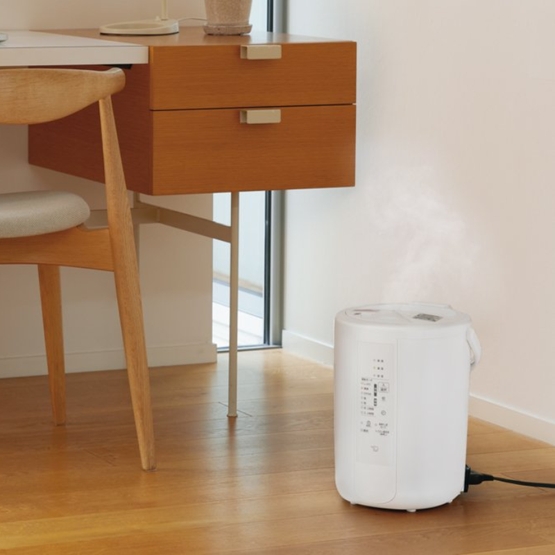 象印マホービン スチーム式加湿器 EE-RU50 ホワイト 木造和室～8畳、プレハブ洋室～13畳