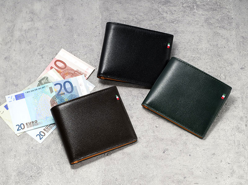 MILAGRO 伊・ボナウド社パルメラートゴート 二つ折り札入れ