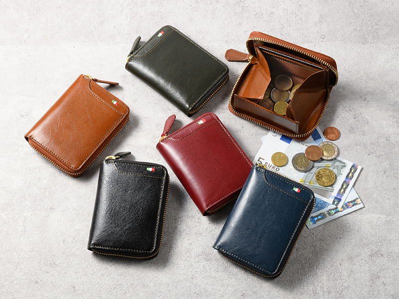 MILAGRO・イタリアンレザーBOXコインケース