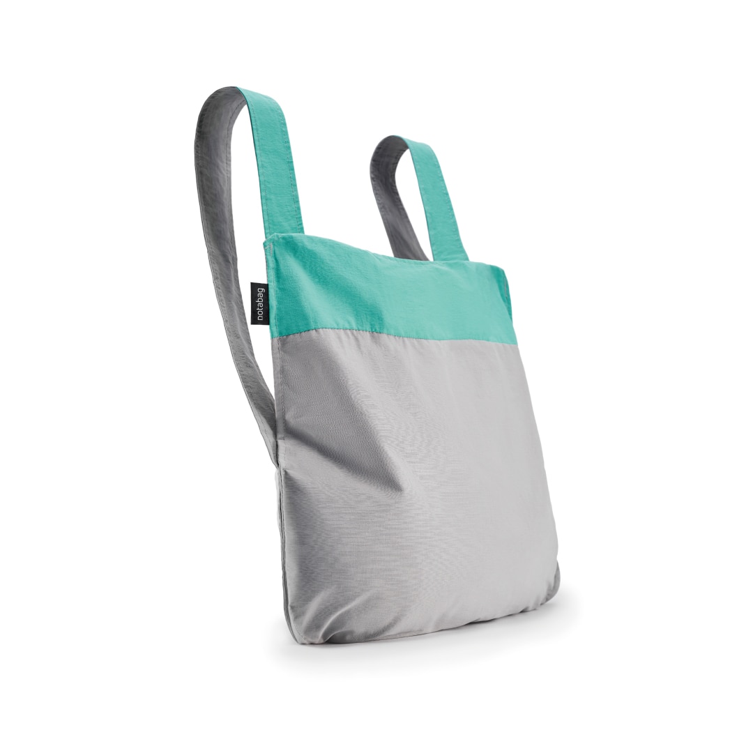 Notabag ノットアバッグ・バッグ&バックパック・グレー/ミント グレー/ミント