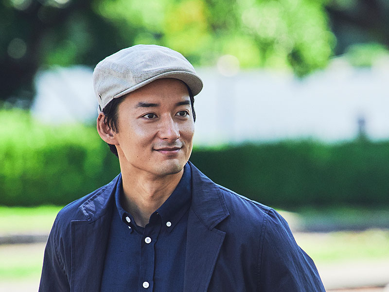 ORIHARA STYLE 栃尾織・コットンリネンハンチング