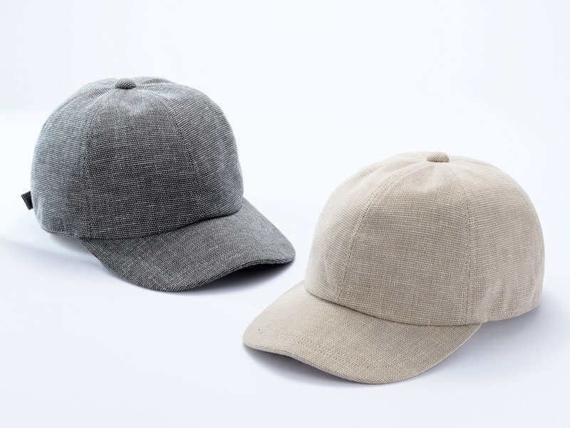 ORIHARA STYLE 栃尾織・コットンリネンキャップ