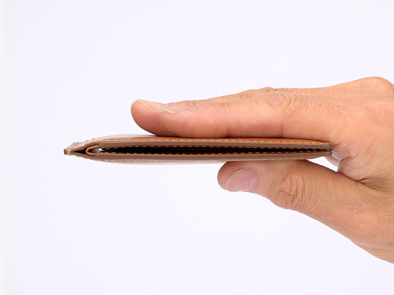 piatto イタリアンレザー・スマートウォレット(小銭入れなし)・ブラウン ブラウン