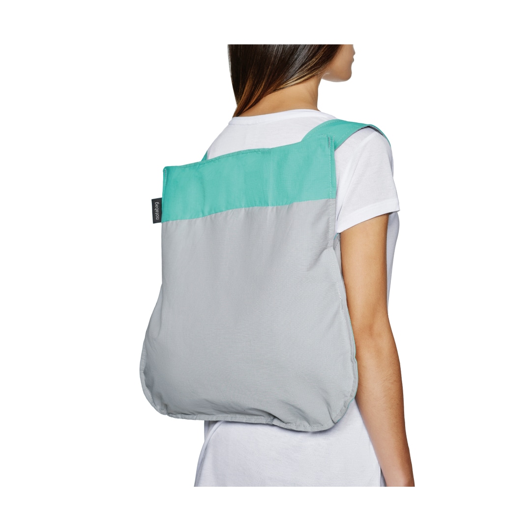 Notabag ノットアバッグ・バッグ&バックパック・グレー/ミント グレー/ミント