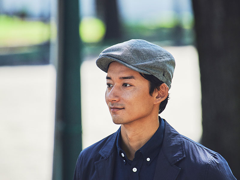 ORIHARA STYLE 栃尾織・コットンリネンハンチング