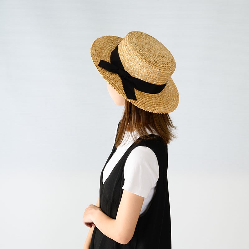 田中帽子店 Berni(ベルニ)鬼麦 長つばカンカン帽