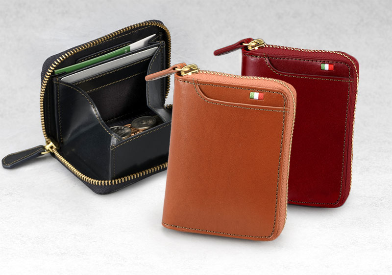 MILAGRO・イタリアンレザーBOXコインケース