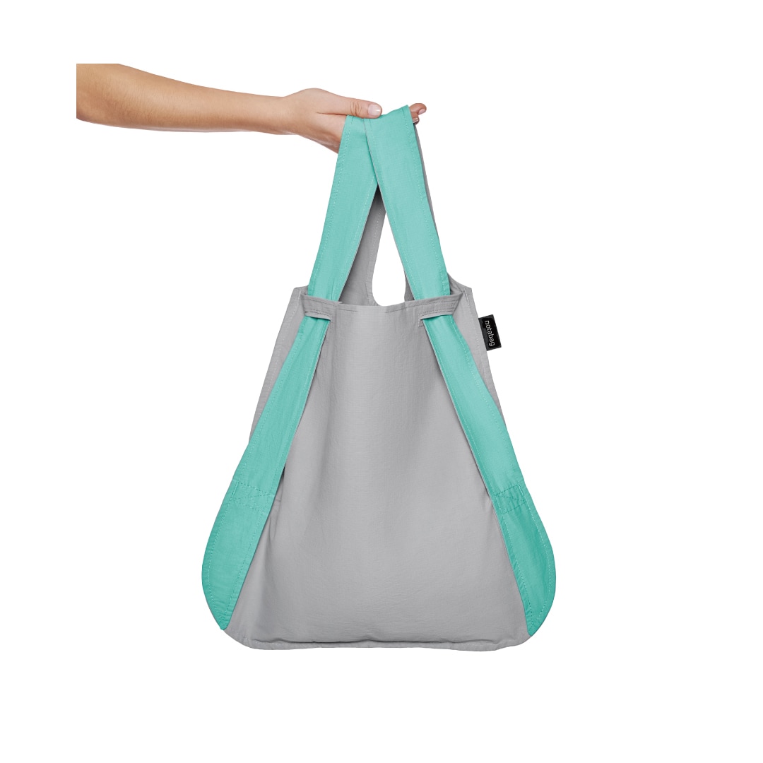 Notabag ノットアバッグ・バッグ&バックパック・グレー/ミント グレー/ミント