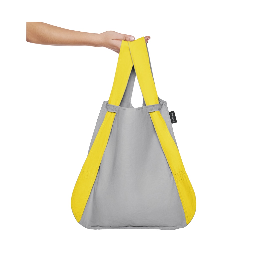 Notabag ノットアバッグ・バッグ&バックパック・グレー/イエロー グレー/イエロー