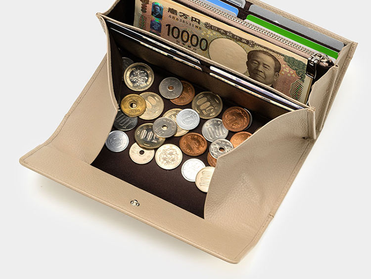 MILAGRO シュリンクレザー・ギャルソン長財布・ブラック ブラック