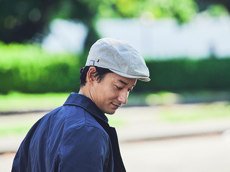 ORIHARA STYLE 栃尾織・コットンリネンハンチング