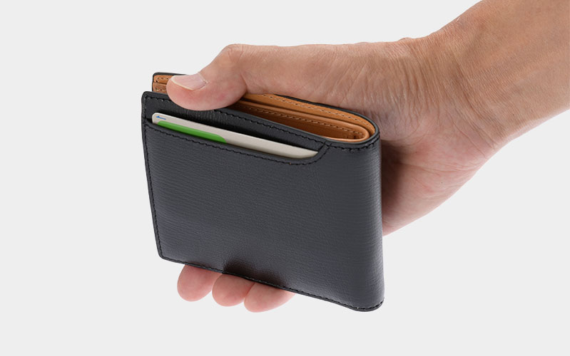 MILAGRO 伊・ボナウド社パルメラートゴート 2つ折り財布