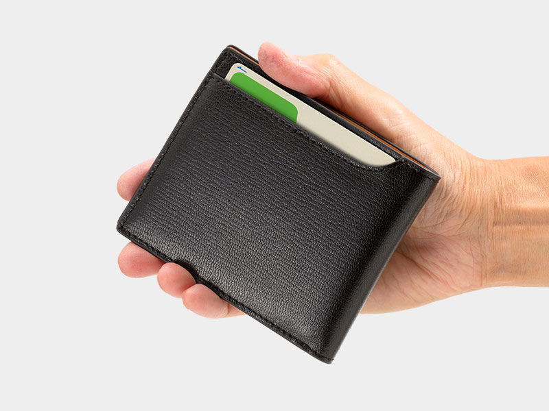 MILAGRO 伊・ボナウド社パルメラートゴート 二つ折り札入れ